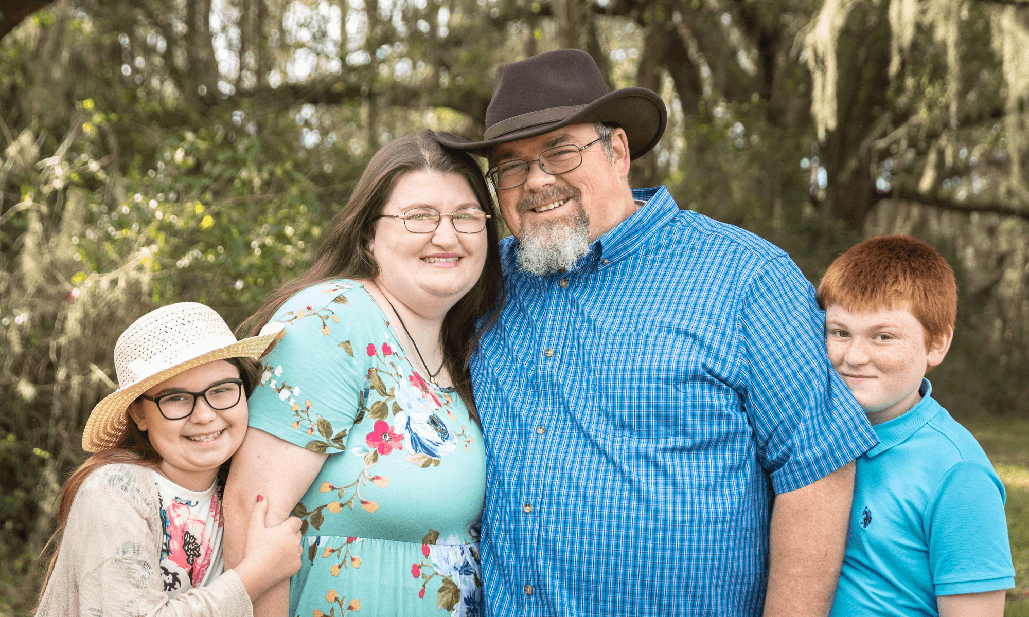 Gabe Mitchell and family