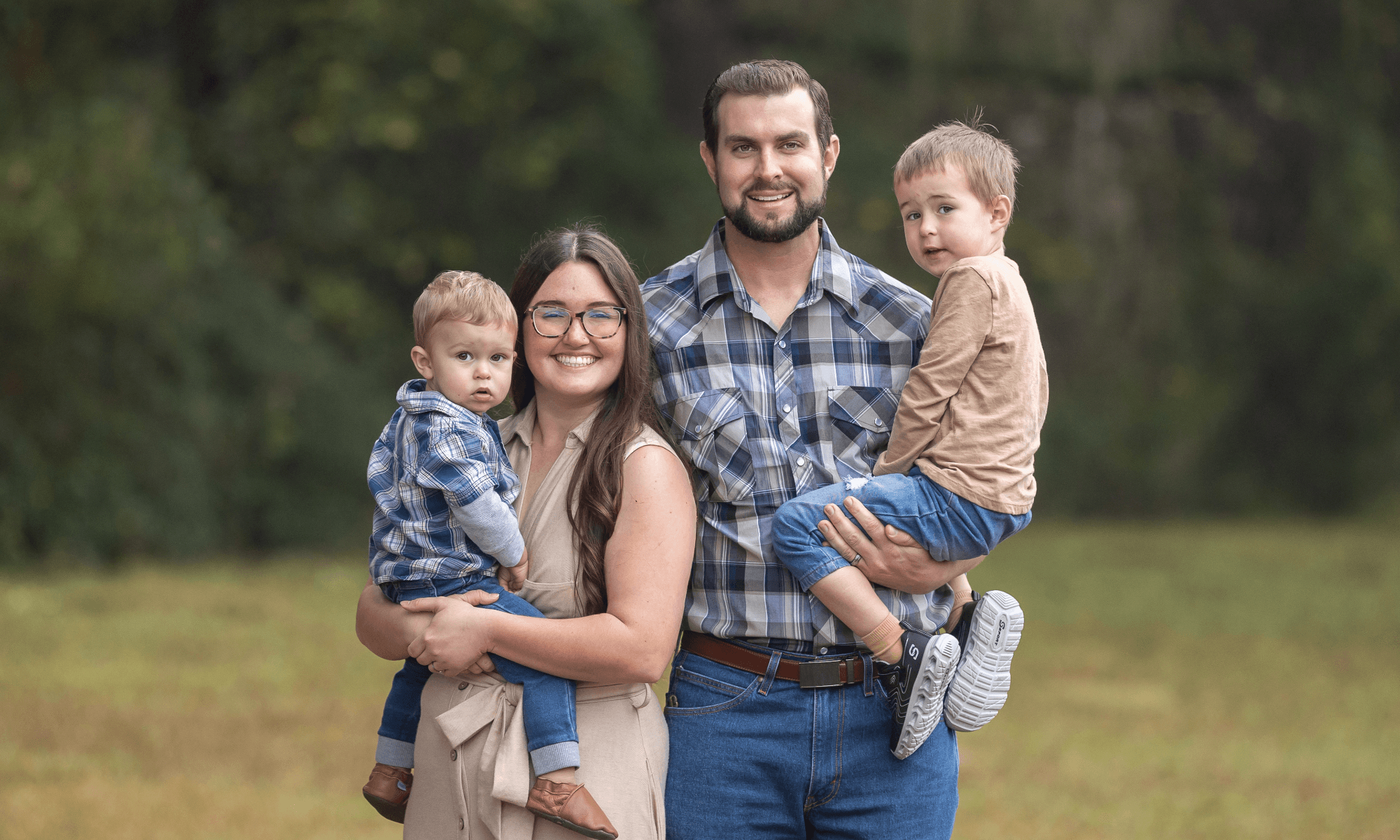 Law Carter and family