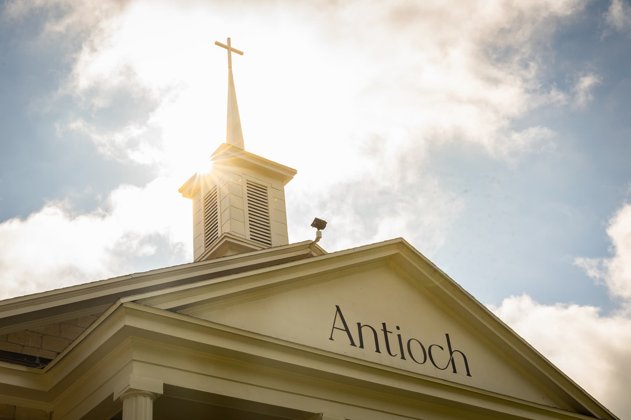 Antioch Baptist Church steeple