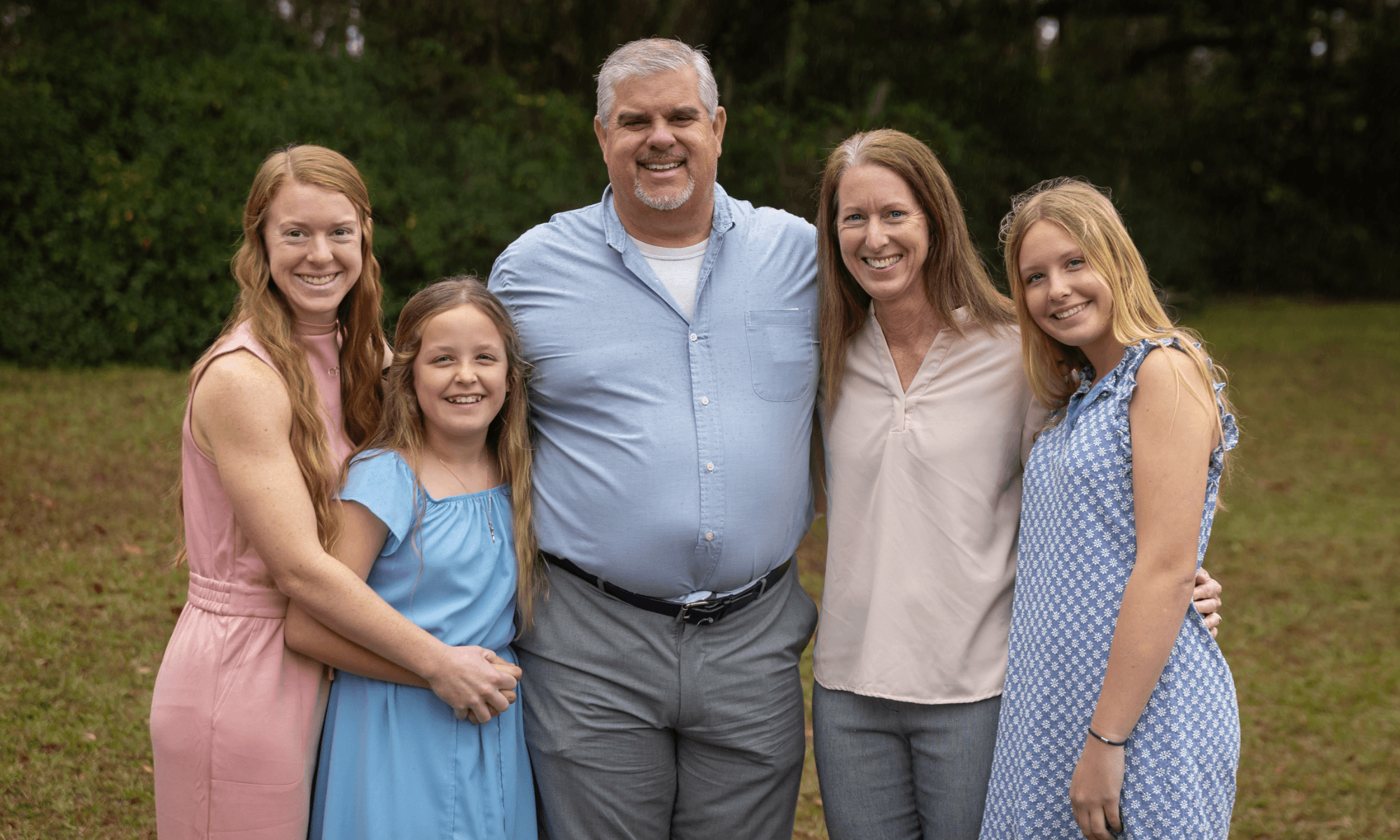 Wesley Carter and family